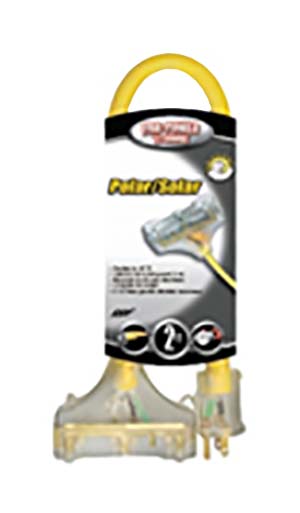 Tri-Source Polar/Solar Plus Multiple Outlet Cord